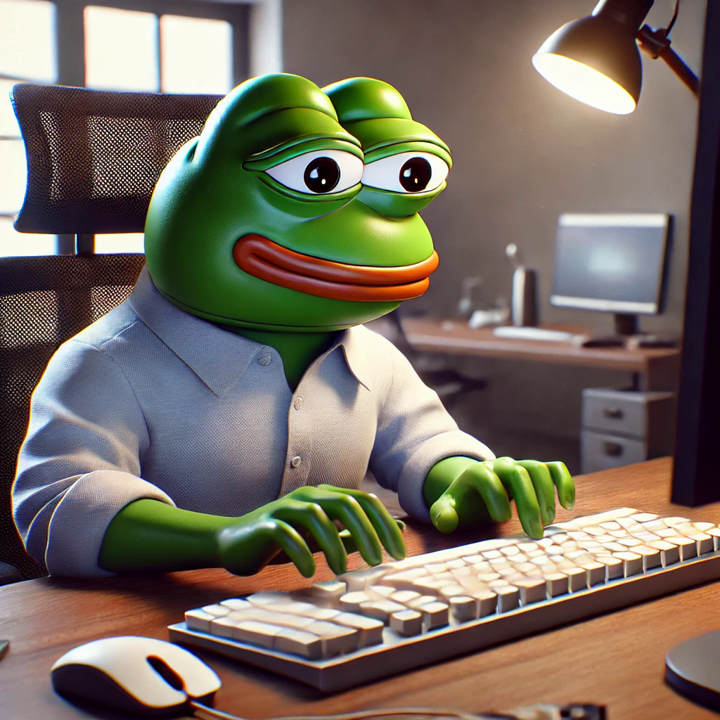 Pepe typing